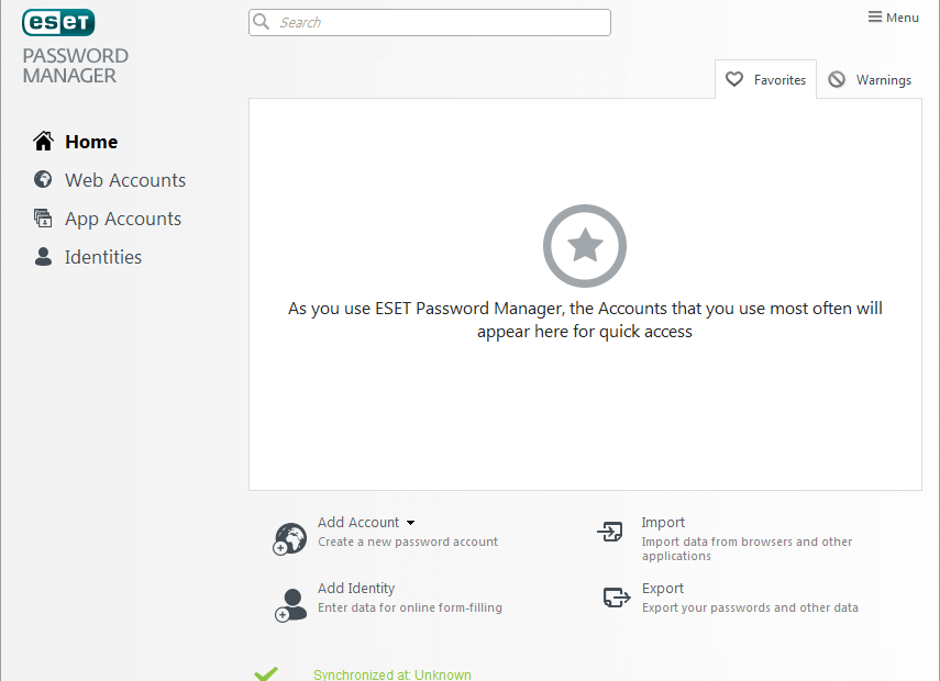 eset smart security premium interface